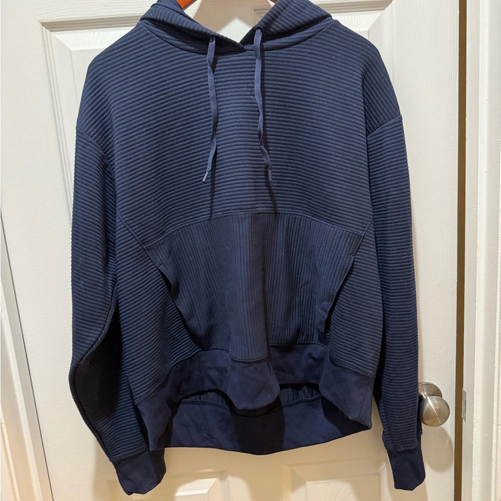DSG Dark Blue Ribbed Sweatshirt